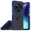 Mey İthalat®  Realme C75 4G Kılıf Montreal Yüzüklü Silikon Kapak - Lacivert