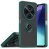 Mey İthalat®  Realme C75 4G Kılıf Montreal Yüzüklü Silikon Kapak - Yeşil