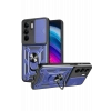 Mey İthalat®  Realme C75 4G Kılıf Pars Lens Yüzüklü Silikon - Lacivert