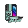 Mey İthalat®  Realme C75 4G Kılıf Pars Lens Yüzüklü Silikon - Yeşil