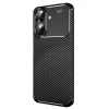 Mey İthalat®  Realme Note 60 Kılıf Auto Focus Karbon Kapak - Siyah