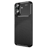 Mey İthalat®  Realme Note 60 Kılıf Auto Focus Karbon Kapak - Siyah