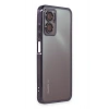 Mey İthalat®   Redmi 10 5G Kılıf  Lensli Silikon - Mor