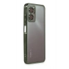 Mey İthalat®   Redmi 10 5G Kılıf  Lensli Silikon - Yeşil