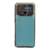 Mey İthalat®   Redmi 10C Kılıf  Lensli Silikon - Gold
