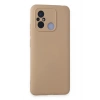 Mey İthalat®   Redmi 12C Kılıf Nano içi Kadife Silikon - Pudra