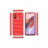 Mey İthalat®   Redmi 12C Kılıf Optimum Silikon - Kırmızı
