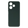 Mey İthalat®   Redmi 13 4G Kılıf First Silikon - Koyu Yeşil