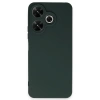 Mey İthalat®   Redmi 13 4G Kılıf First Silikon - Koyu Yeşil