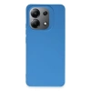 Mey İthalat®   Redmi 13 4G Kılıf First Silikon - Mavi
