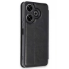Mey İthalat®   Redmi 13 4G Kılıf Flip Cover - Siyah
