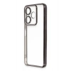 Mey İthalat®   Redmi 13 4G Kılıf  Lensli Silikon - Siyah