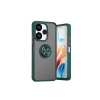 Mey İthalat®   Redmi 13 4G Kılıf Montreal Yüzüklü Silikon Kapak - Yeşil