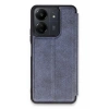 Mey İthalat®   Redmi 13C Kılıf Flip Cover - Lacivert