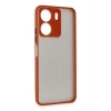 Mey İthalat®   Redmi 13C Kılıf Montreal Silikon Kapak - Kırmızı