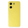 Mey İthalat®   Redmi 13C Kılıf Nano içi Kadife Silikon - Sarı