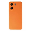 Mey İthalat®   Redmi 13C Kılıf Nano içi Kadife Silikon - Turuncu