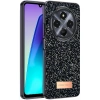 Mey İthalat®   Redmi 14C Bright Simli Kapak - Siyah