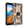 Mey İthalat®   Redmi 7A Kılıf Sofya Yüzüklü Silikon Kapak - Gold