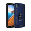 Mey İthalat®   Redmi 7A Kılıf Sofya Yüzüklü Silikon Kapak - Lacivert