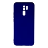 Mey İthalat®   Redmi 9 Kılıf Nano içi Kadife Silikon - Lacivert