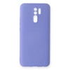 Mey İthalat®   Redmi 9 Kılıf Nano içi Kadife Silikon - Lila