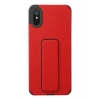 Mey İthalat®   Redmi 9A Kılıf Mega Standlı Silikon - Kırmızı