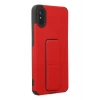 Mey İthalat®   Redmi 9A Kılıf Mega Standlı Silikon - Kırmızı