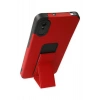 Mey İthalat®   Redmi 9A Kılıf Mega Standlı Silikon - Kırmızı
