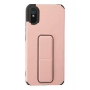 Mey İthalat®   Redmi 9A Kılıf Mega Standlı Silikon - Pudra