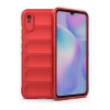Mey İthalat®   Redmi 9A Kılıf Optimum Silikon - Kırmızı