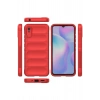 Mey İthalat®   Redmi 9A Kılıf Optimum Silikon - Kırmızı