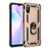 Mey İthalat®   Redmi 9A Kılıf Sofya Yüzüklü Silikon Kapak - Gold