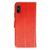 Mey İthalat®   Redmi 9A Kılıf Trend S Plus Kapaklı Kılıf - Kırmızı