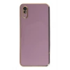 Mey İthalat®   Redmi 9A Kılıf Volet Silikon - Mor