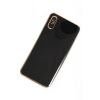 Mey İthalat®   Redmi 9A Kılıf Volet Silikon - Siyah