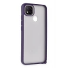 Mey İthalat®   Redmi 9C Kılıf Elegant Kapak - Derin Mor