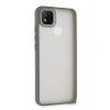 Mey İthalat®   Redmi 9C Kılıf Elegant Kapak - Titan Gri