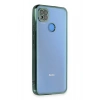 Mey İthalat®   Redmi 9C Kılıf  Lensli Silikon - Yeşil