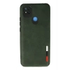 Mey İthalat®   Redmi 9C Kılıf Loop Deri Silikon - Yeşil