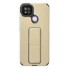 Mey İthalat®   Redmi 9C Kılıf Mega Standlı Silikon - Gold