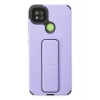 Mey İthalat®   Redmi 9C Kılıf Mega Standlı Silikon - Lila