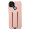 Mey İthalat®   Redmi 9C Kılıf Mega Standlı Silikon - Pudra