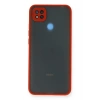 Mey İthalat®   Redmi 9C Kılıf Montreal Silikon Kapak - Kırmızı