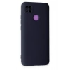 Mey İthalat®   Redmi 9C Kılıf Nano içi Kadife Silikon - Lacivert