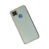 Mey İthalat®   Redmi 9C Kılıf Volet Silikon - Açık Yeşil