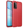 Mey İthalat®   Redmi 9T Kılıf Auto Focus Kapak - Kırmızı