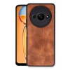 Mey İthalat®   Redmi A3 4G Kılıf Aras Deri Kapak - Taba