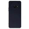 Mey İthalat®   Redmi A3 4G Kılıf Nano içi Kadife Silikon - Lacivert