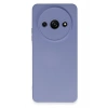 Mey İthalat®   Redmi A3 4G Kılıf Nano içi Kadife Silikon - Lila